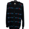 Sweter Vintage Kwiecisty Na Guziczki